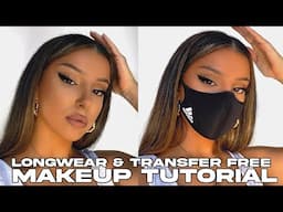 LONG LASTING & TRANSFER-PROOF MAKEUP TUTORIAL (perfect for masks)