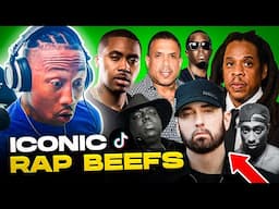 P. Diddy, Jay- Z & Eminem Most Iconic Rap Beefs of ALL Time! TikToks 1Hr [REACTION!!!]