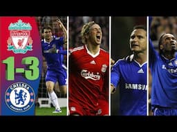 Liverpool vs Chelsea (1-3) | UCL Quarter-Final, 1st Leg, 2008/09 | English Commentary