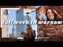 a (messy) week in Warsaw vlog