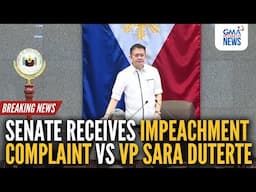 LIVE: Senate receives impeachment complaint vs... (Feb. 5, 2025) | GMA Integrated News - Replay