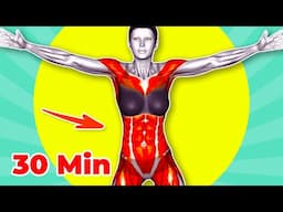 ➜ 30-Min STANDING Routine to BANISH BELLY FLAB ➜ Perfect for 50+!