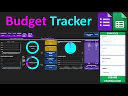 Budget Tracker | Weekly, Monthly, Quarterly Dimensions & Sub-Categories