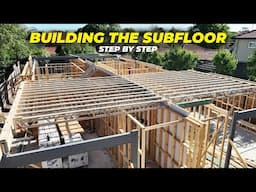 Building a House Ep 7 - Leveling upstairs, Steel Packing, and Installing Beams