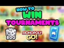 Monopoly Go: how to WIN tournaments (earn stickers, dice and money!)