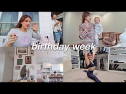 JANUARY VLOG: I turned 27! decorating my house, my toddler is huge + I’m in love with yoga