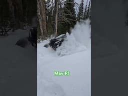 Can am Mav R snow wheeling! #canamoffroadlivin #canam