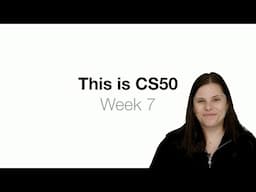 CS50x 2025 - Section 7 - SQL