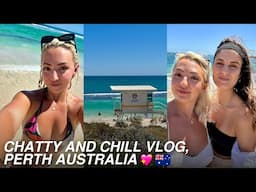 Chatty & Chill Perth Vlog | Scarborough Stays, Beach Days & Life Update ✨💛