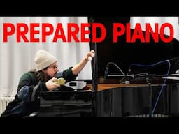 Ping Pong Balls, Screws, Magnets: The Joy of Prepared Piano