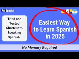 Learning Spanish in 2025 is THIS Easy