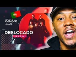 AMERICAN REACTS To NAPA – Deslocado | Festival da Canção 2025