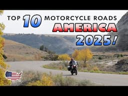 Top 10 Motorcycle Rides in the USA for 2025 | Part 1 of 2