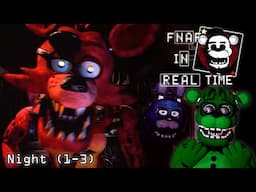 Five Nights at Freddy's: In Real Time || FOXY HAS A BOSS FIGHT!? (PART 1)