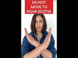 Top Reasons why not to Move to Nova Scotia #novascotia #shorts #halifax