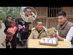 New Year, New Hope: Giving Gifts to Poor Children & Tuan's First Salary! SUNG A PAO