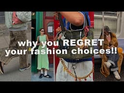 stop making these style mistakes! my 10 biggest fashion regrets!