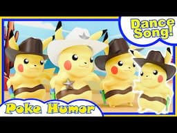 Pokemon Pikachu in cowboy outfits are dancing!| Kids Dance Song | Kids Song | Pokémon Kids