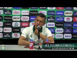 CONFERENCIA DE PRENSA J7 |  ALEJANDRO CORONA /  D. T. CLUB LEÓN FEMENIL