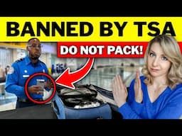 10 Things to NEVER Pack in Checked Bags (TSA Rules 2025)