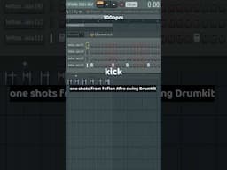 How to make Afroswing drum pattern in FL Studio | simple tutorial