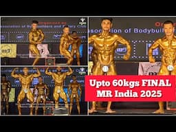 Finals IBBF MR INDIA 2025 - Upto 60kgs |Nitin Mhatre, Aman Singh, Kantha Balakrishna and more