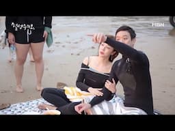 [Making Film] Yoon Eun Hye & Chun Jung Myung-Eating At The Beach for Love Alert