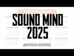 Sound Mind 2025 - A Message by: G. Craige Lewis of EX Ministries