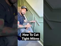 How To Cut The Perfect Acute Angles For Paneling #construction  #home #trim #perfect #impossible