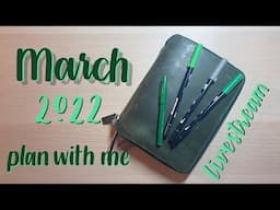 Plan With Me | March 2022 LIVE