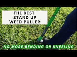 Grootpow WP5 Garden Weeder Tool | The Best Weed Puller for Gardners | Summer Garden Prep