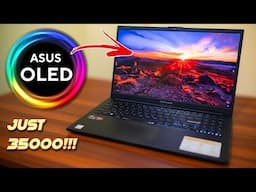 OLED Laptop under 40000!!! 🤯 Asus Vivobook Go 15 OLED Review | Best Laptop for Movie Watching!! 📺