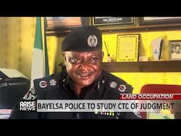 LAND OCCUPATION: BAYELSA POLICE TO STUDY CTC OF JUDGMENT