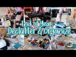 END OF YEAR DECLUTTER AND ORGANIZE / DECLUTTER AND ORGANIZE WITH ME / DECLUTTER 2024