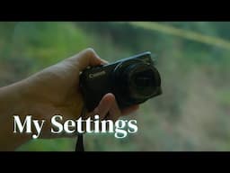 Camera Settings for the Canon G7xii