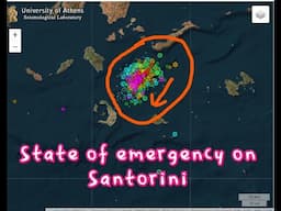 Greece has declared a state of emergency on Santorini as Earthquakes continue. Thursday 2/6/2025