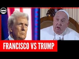 El papa Francisco LE LLENÓ LA CARA DE DEDOS a Donald Trump