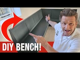 How To Build The Ultimate Kitchen Banquette Bench - a Step by Step DIY Guide