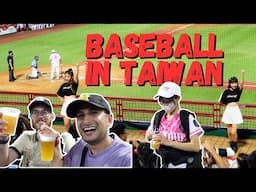 Foreigner's First Baseball Game In TAIWAN