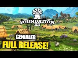 Ich baue eine massive Stadtmauer in Foundation (Full Release Version)