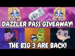 DAZZLER PASS GIVEAWAY TIME! +The Return of the Big 3 Is Upon Us! | Mcoc