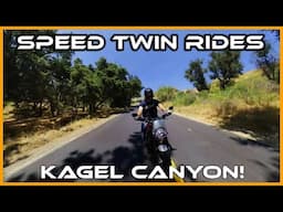 Speed Twin Rides Kagel Canyon