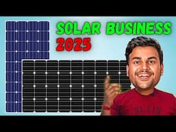 Solar Business Ideas 2025 | Solar Business Opportunity in India | Solar Panel Business Startup