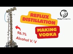 How to make vodka or neutral spirit using the Polyphoenix reflux still