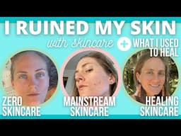 I Ruined my Skin with Skincare + Healing Skincare (Oumere Review)