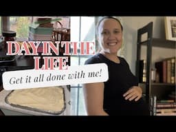 Day In the Life of a Homeschooling Homemaking Mom of 6 || Get It All Done with Me!