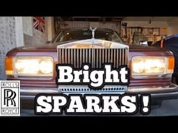 IGNITION Main Engine ! My Rolls-Royce Spirit gets SPARK PLUGS, AIR FILTERS and COOLANT change. Ep.25