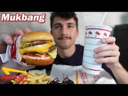 ASMR IN-N-OUT MUKBANG | Double Double Meal