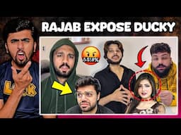 Rajab Butt Exposed Ducky Bhai Badly | Minahil Malik New Controversy & More