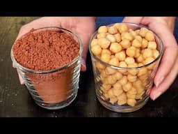 Got Chickpeas Cocoa? Ready in Just 1 Minute! NO Baking, No Sugar !